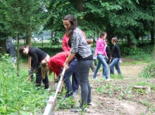 ZNA Middelheim is actief in het park